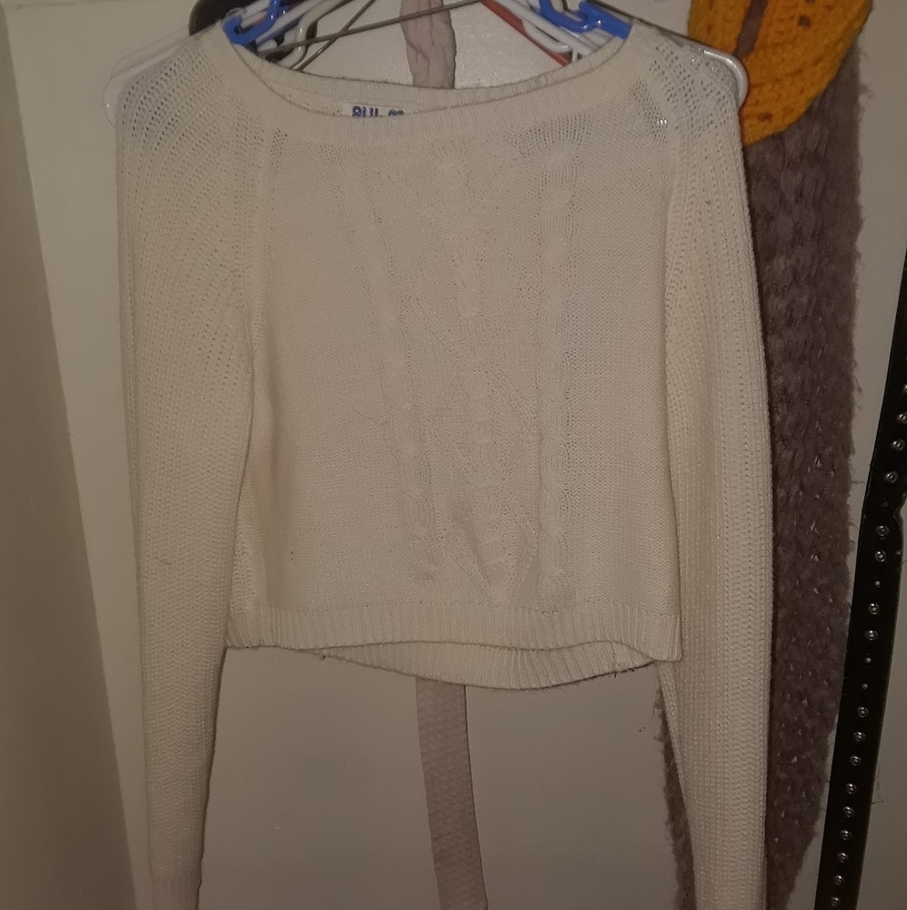 Sweater Crop Top